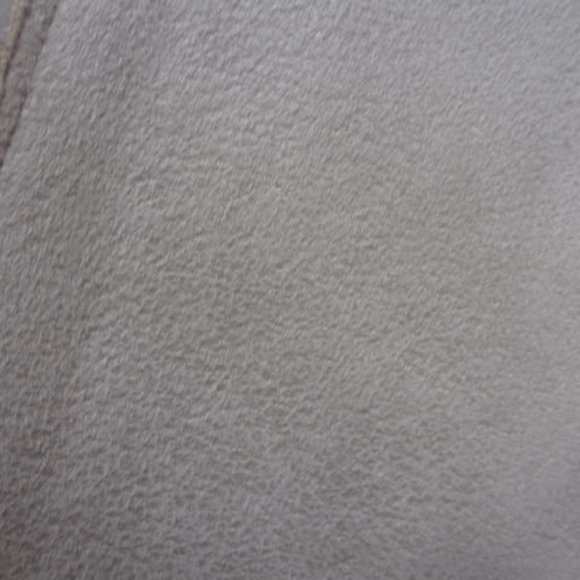 Reitman's Iridescent Ivory Faux Suede Sherpa Lined Raw Edge Vest Size 16 - Picture 4 of 11